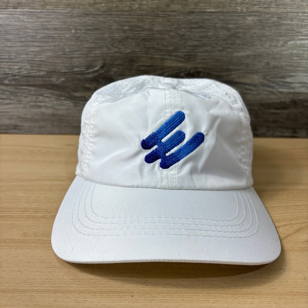 Elev8 Hat Cap Strap Back White Fitness‎ Foods Performance One Size Adjustable
